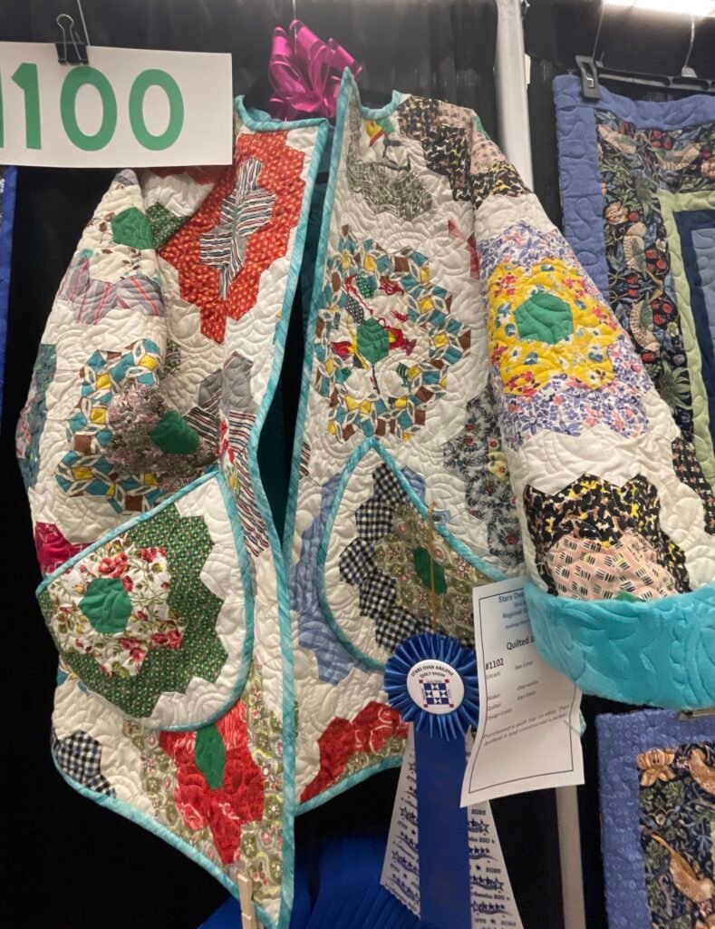 quilted jacket by jean eaton