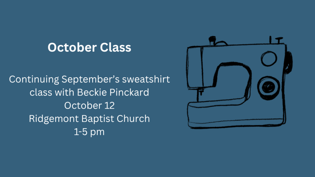 Welcome to the Abilene Quilters Guild oct class